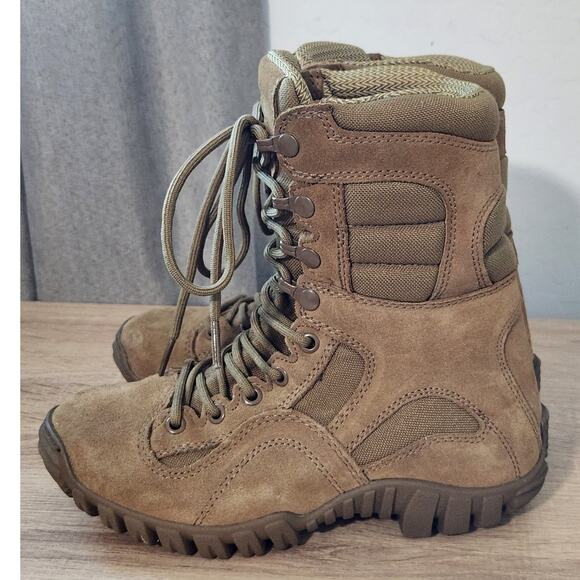 Tactical Research Belleville Khyber Hot Weather Boots TR550 Men's 4 Brown Combat - Picture 4 of 11